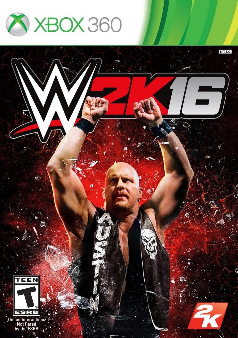 WWE 2K16 XBOX 360 GAME