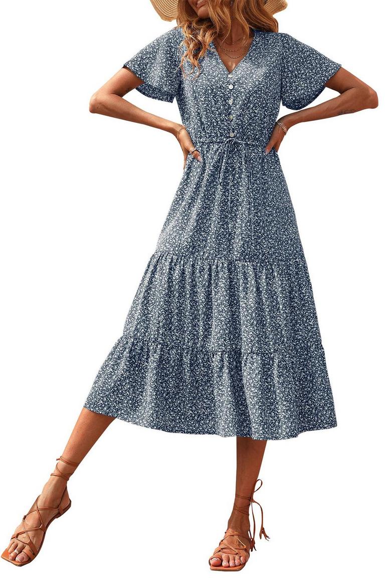 PRETTYGARDEN BOHO DRESS M