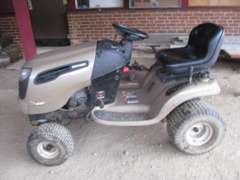Auction Ohio Craftsman DYS 4500 Riding Mower