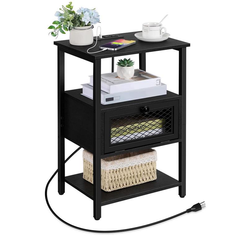 OYEAL BLACK NIGHT STAND