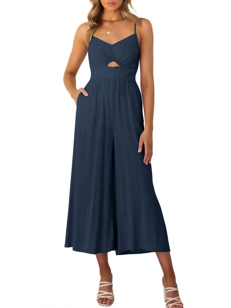 ANRABESS M NAVY JUMPSUIT