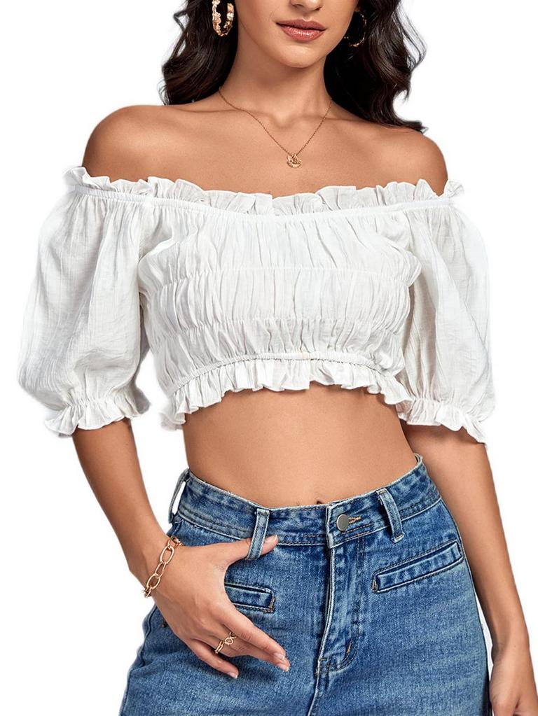 LYANER OFF SHOULDER BLOUSE 