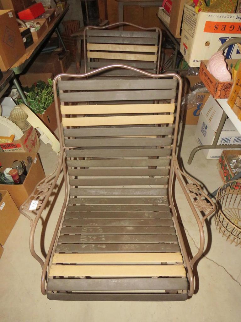 Auction Ohio Rocking Lawn Chairs