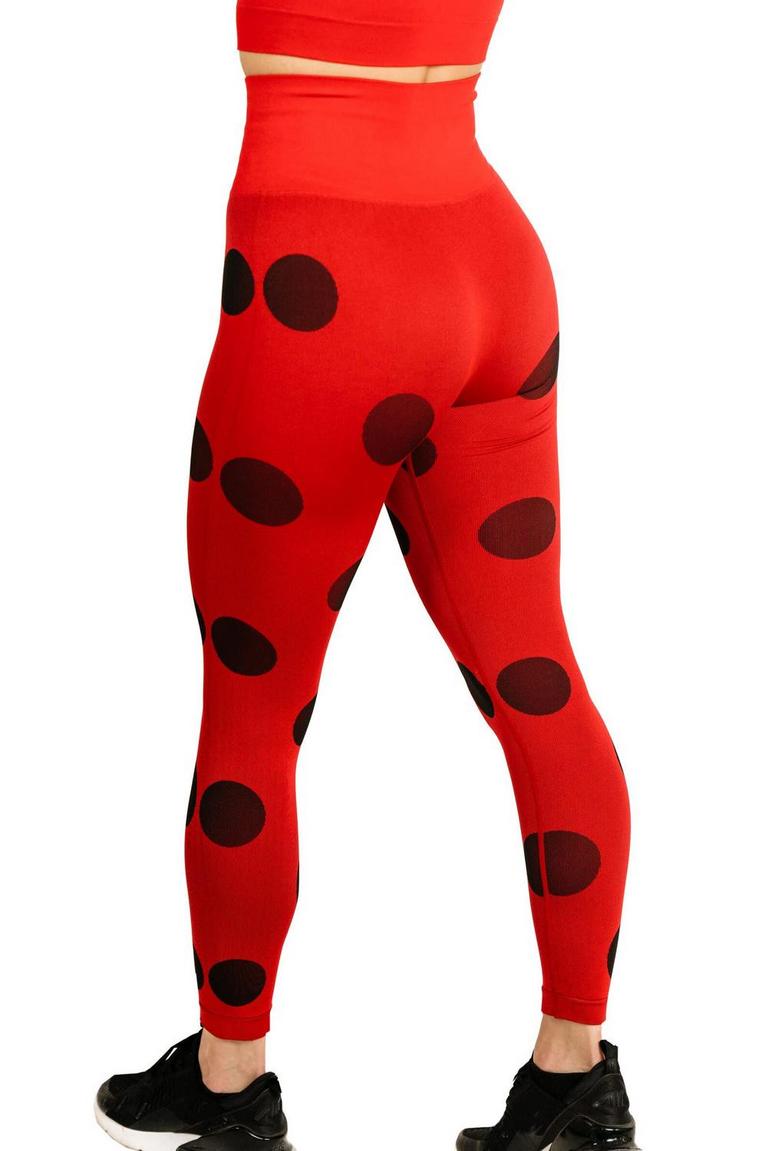 LADYBUG GYM LEGGINGS XL