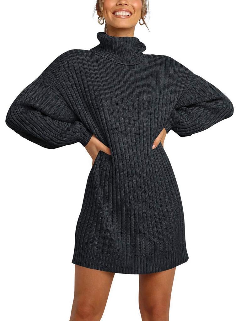 ANRABESS TURTLENECK DRESS M