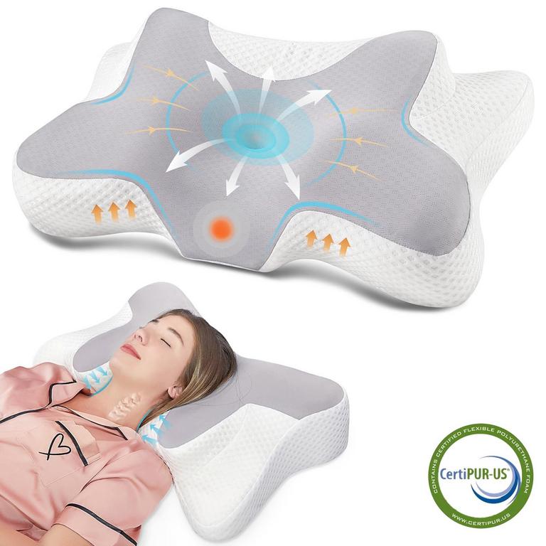 DONAMA CERVICAL PILLOW QUEEN SZ 