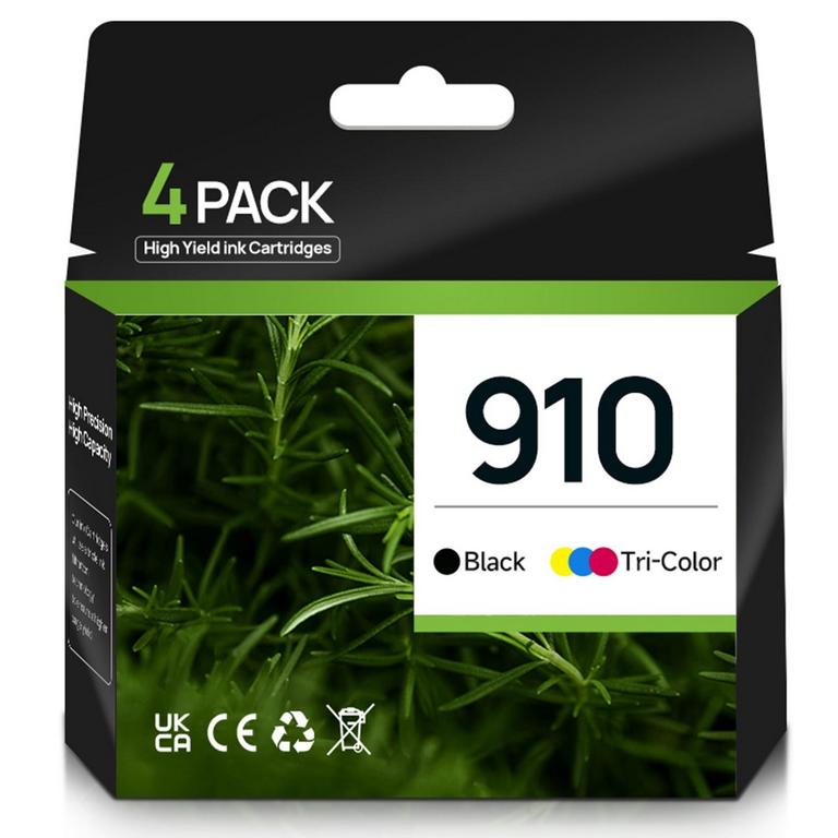 HP 910 INK CARTRIDGE COMBO 4PK