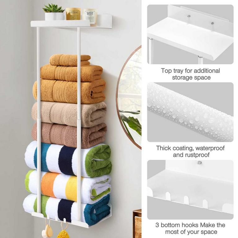 LIVHIL BATH TOWEL RACK