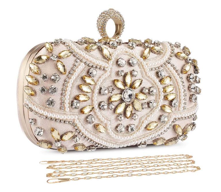 UBORSE CLUTCH PURSE GOLD