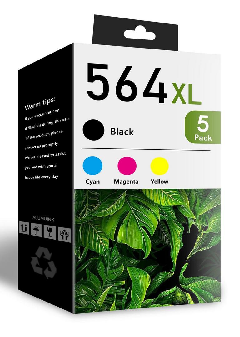 LUMSON 564XL INK CARTRIDGES 5PK