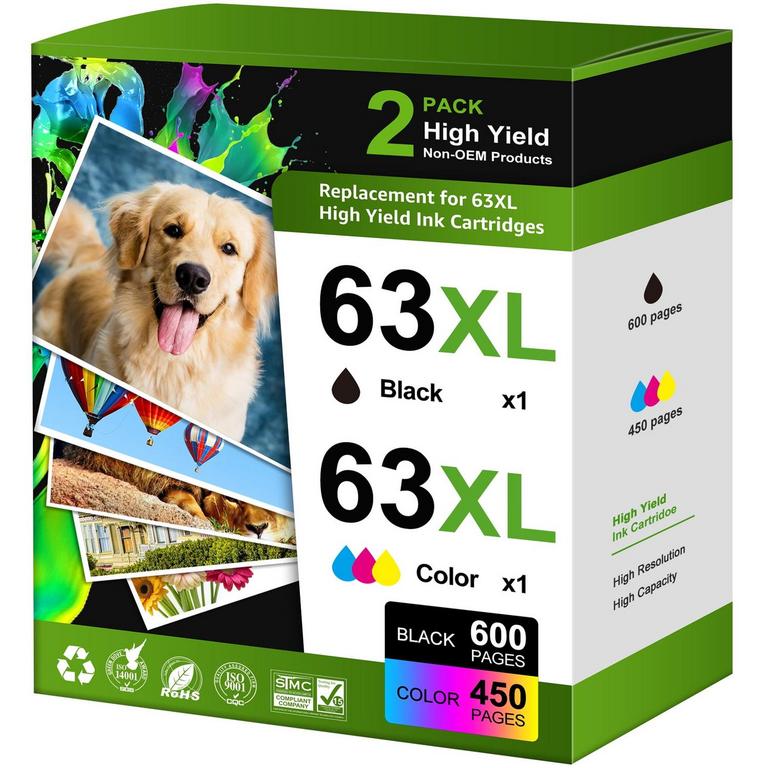 HALOFOX 63XL INK CARTRIDGES 2PK
