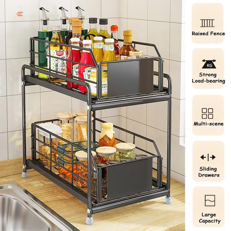 BAOKALER 2TIER CABINET ORGANIZER