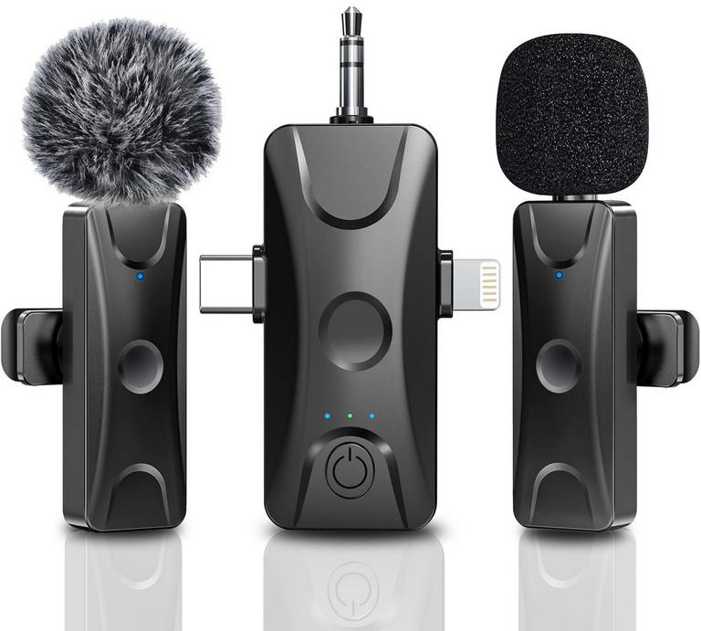 DRALUD WIRELESS LAVALIER MIC SET