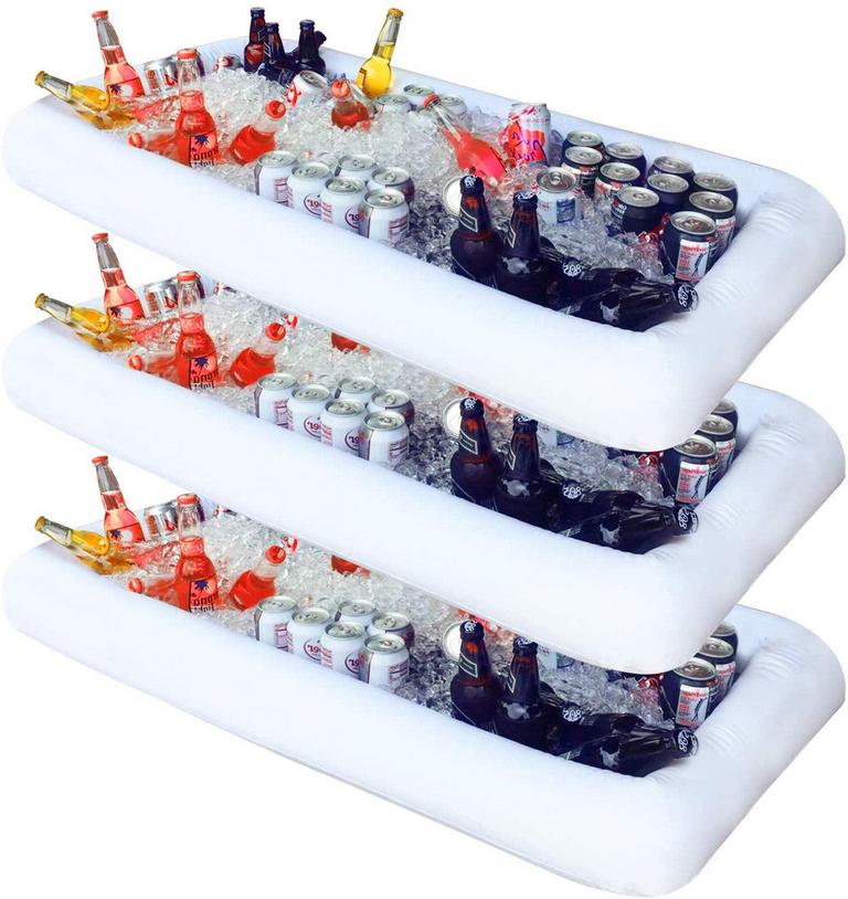 NOVELTY PLACE 3PC INFLATABLE COOLER TRAYS