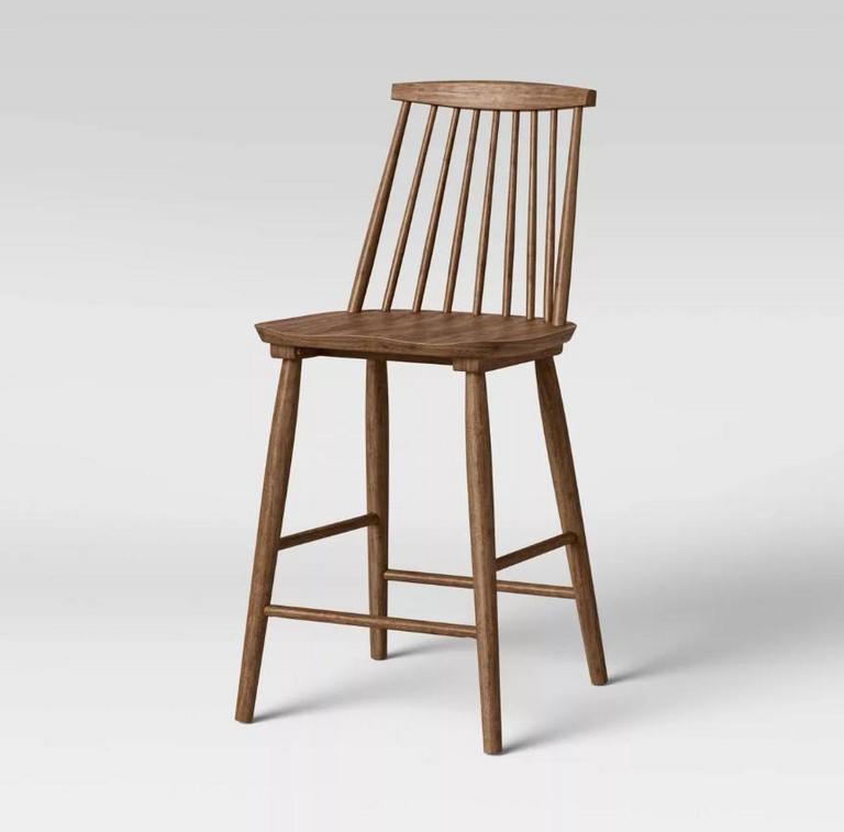 THRESHOLD HIGH BACK BARSTOOL