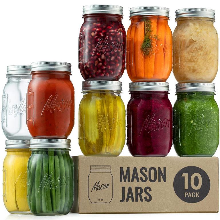 PAKSH NOVELTY MASON JARS 12PK