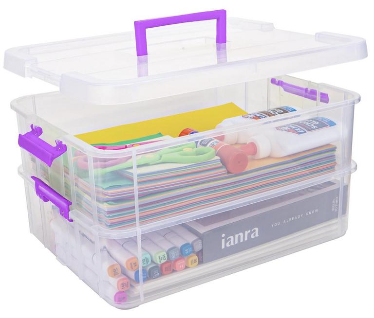 TERGOO 2 LAYER STORAGE BIN