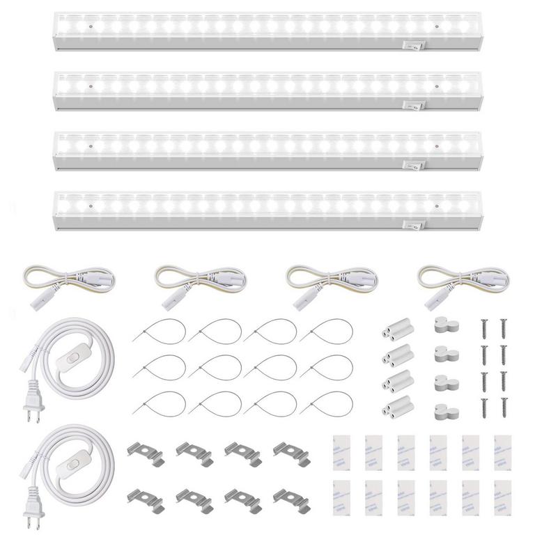 BARRINA 1' GROW LIGHTS 4PK