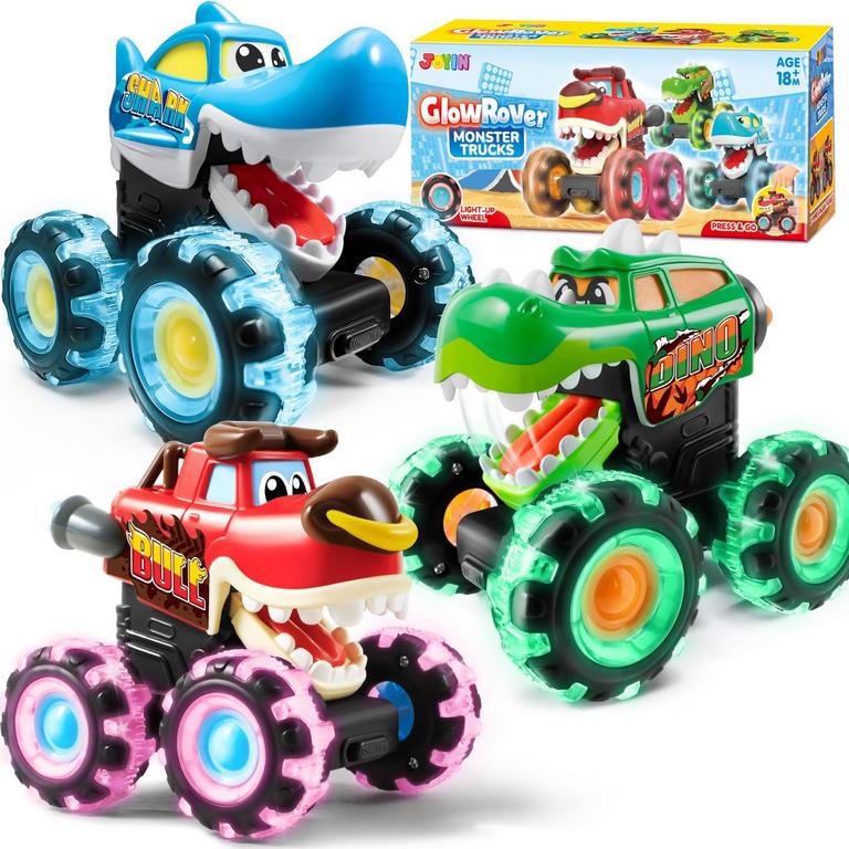 JOYIN 3PK MONSTER TRUCKS