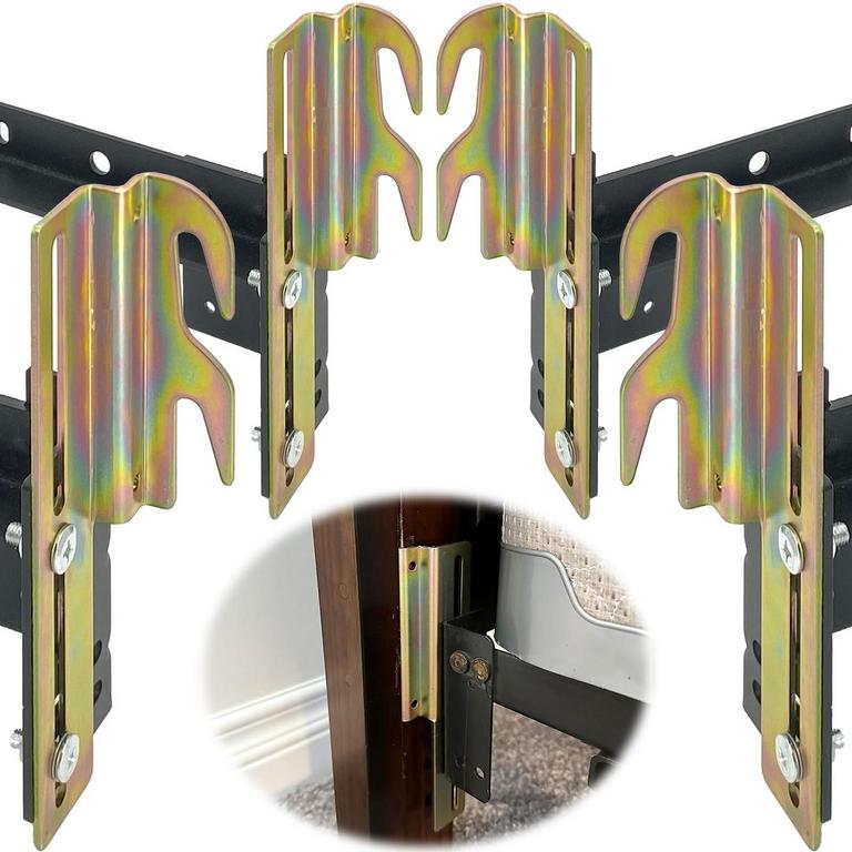 WOIRON 4PCS HEADBOARD HOOKS
