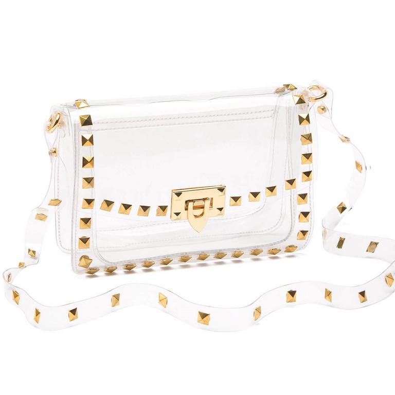 COROMAY CLEAR PURSE GOLD