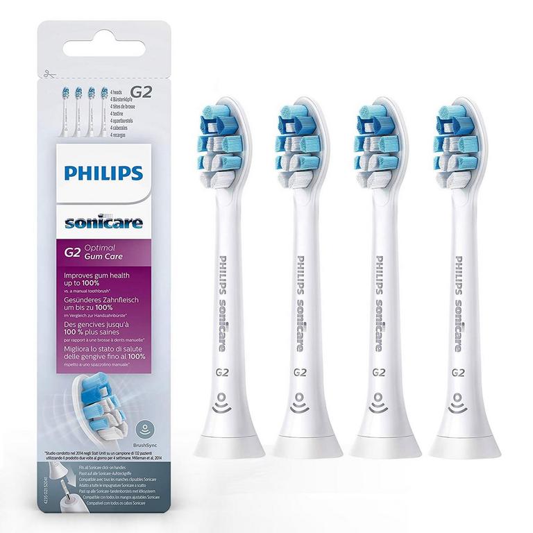 G2 SONIC TOOTHBRUSH HEADS 4PK
