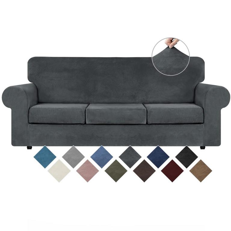 VELVET SOFA COVER