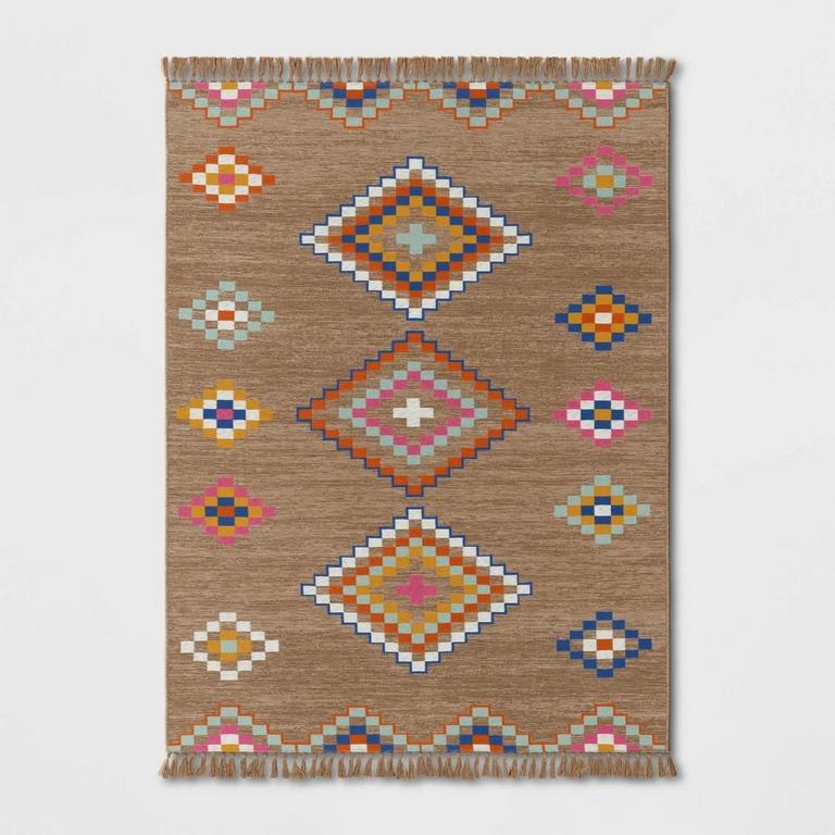 THRESHOLD OUTDOOR AREA RUG 7FT X 5FT