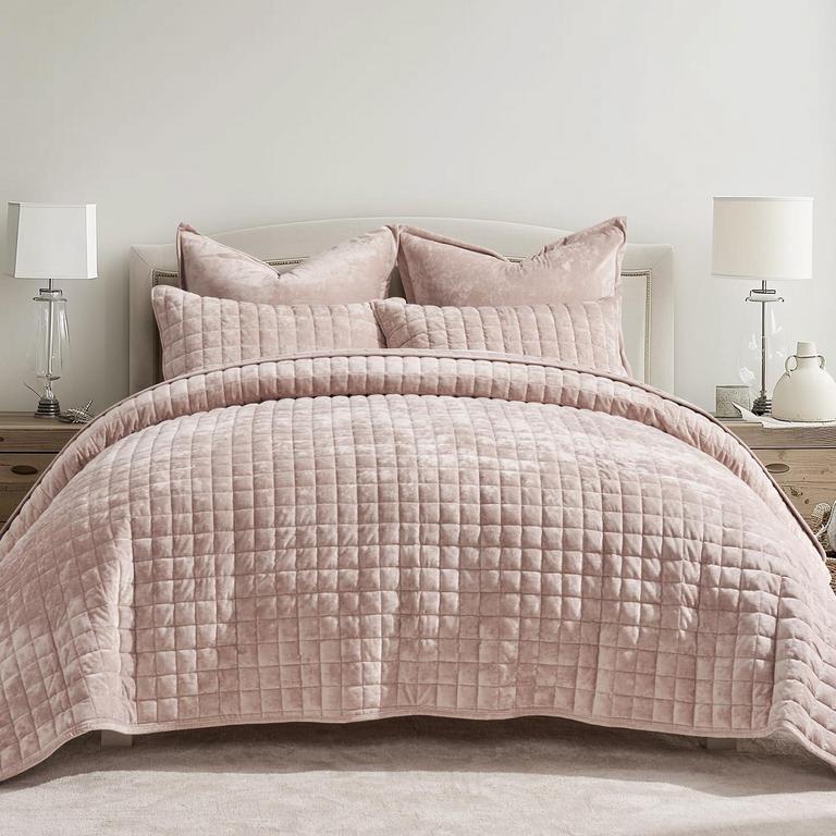 RECYCO LUXURY VELVET QUILT QUEEN