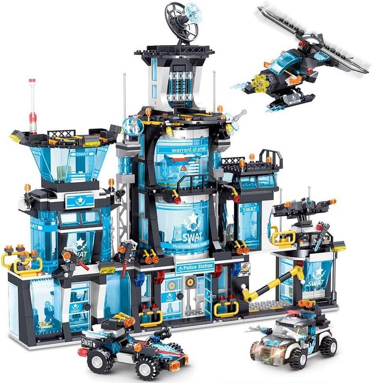 POLICESTATION BUILDING SET