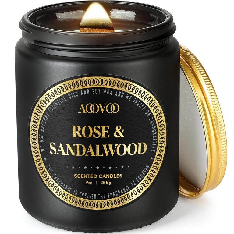 AOOVOO CANDLE M 9OZ BLACK