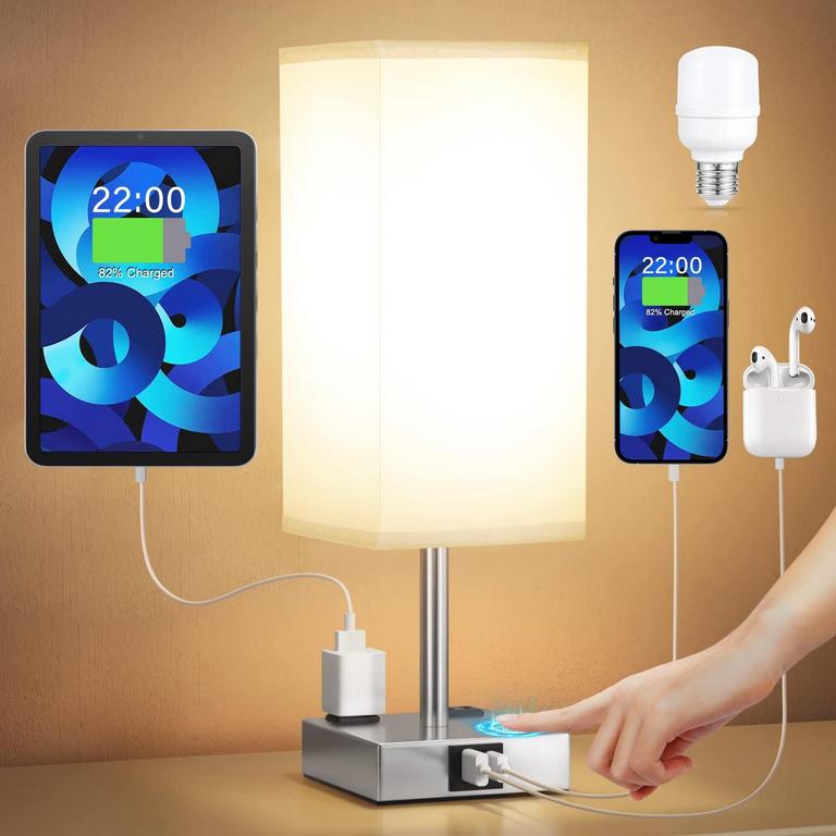 AOOSHINE USB BEDSIDE LAMP