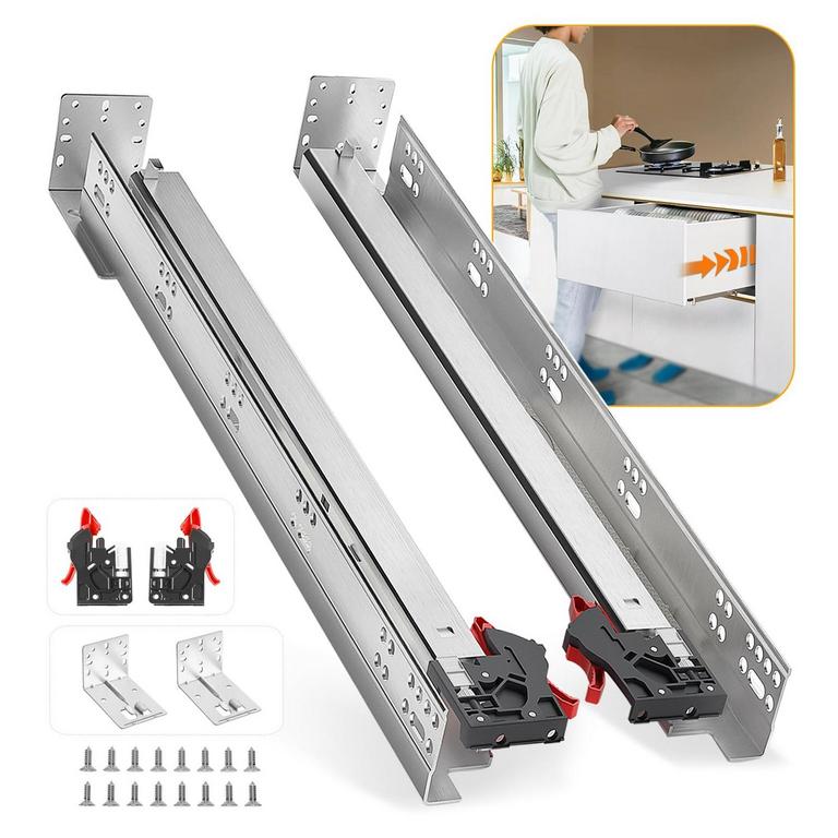 BAIDICE 12" DRAWER SLIDES 2PK