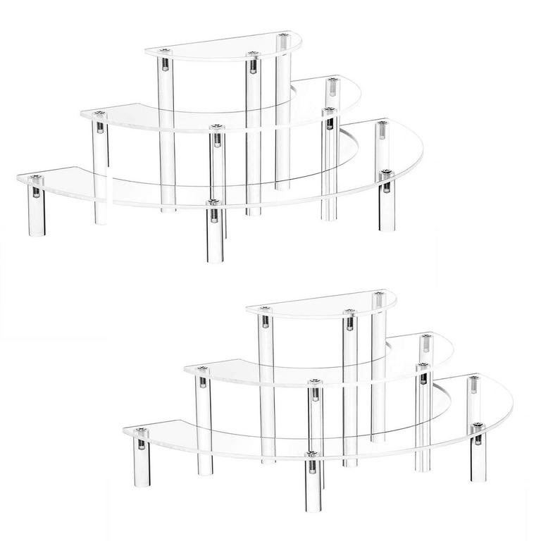 YESTBUY ACRYLIC DISPLAY STAND 2PK