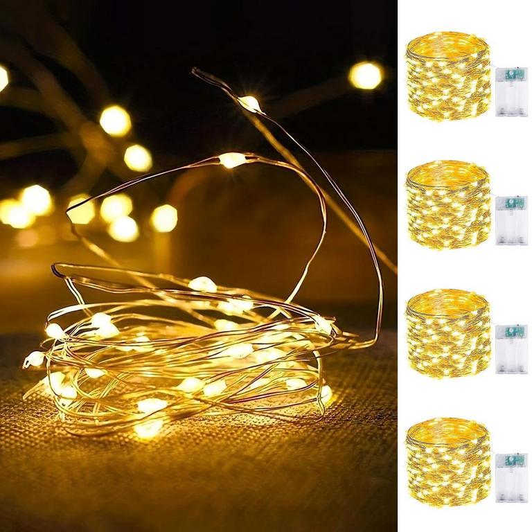 EXF 4PK FAIRY LIGHTS 16FT