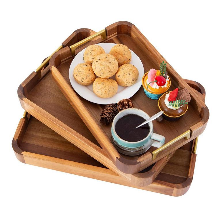 DECENT VRVEGE TRAYS 3PCS