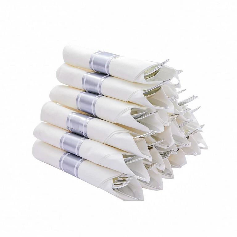20PK SILVER CUTLERY SET