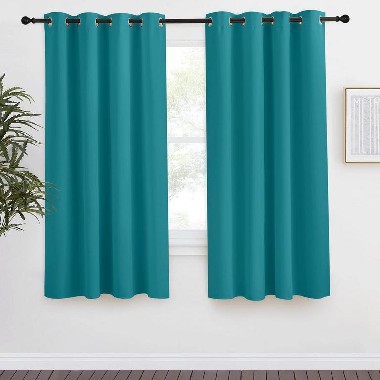 NICETOWN CURTAIN PANEL 55X68IN