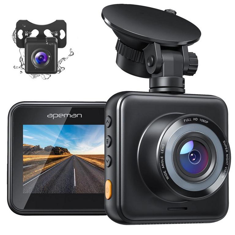 APEMAN WIFI DASH CAM BLACK