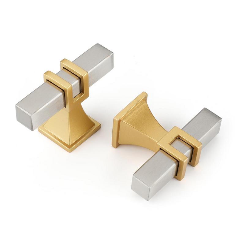10PK T-BAR CABINET KNOBS