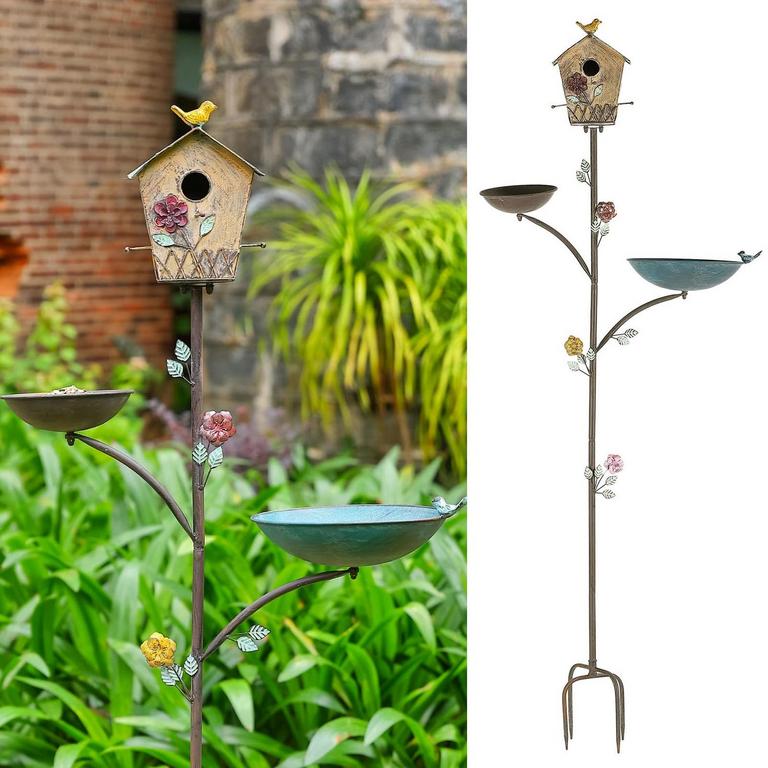 CALIDECOR 3 IN 1 BIRD BATH