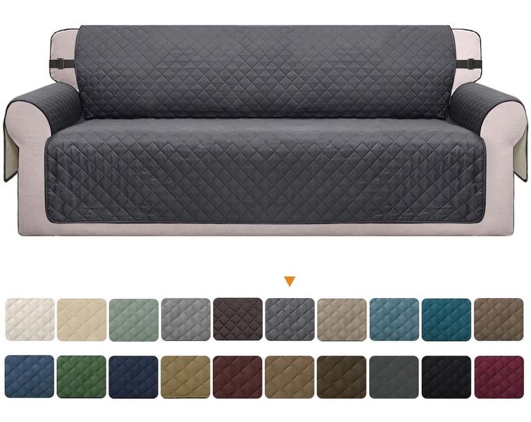 SANMADROLA GRAY SOFA COVER