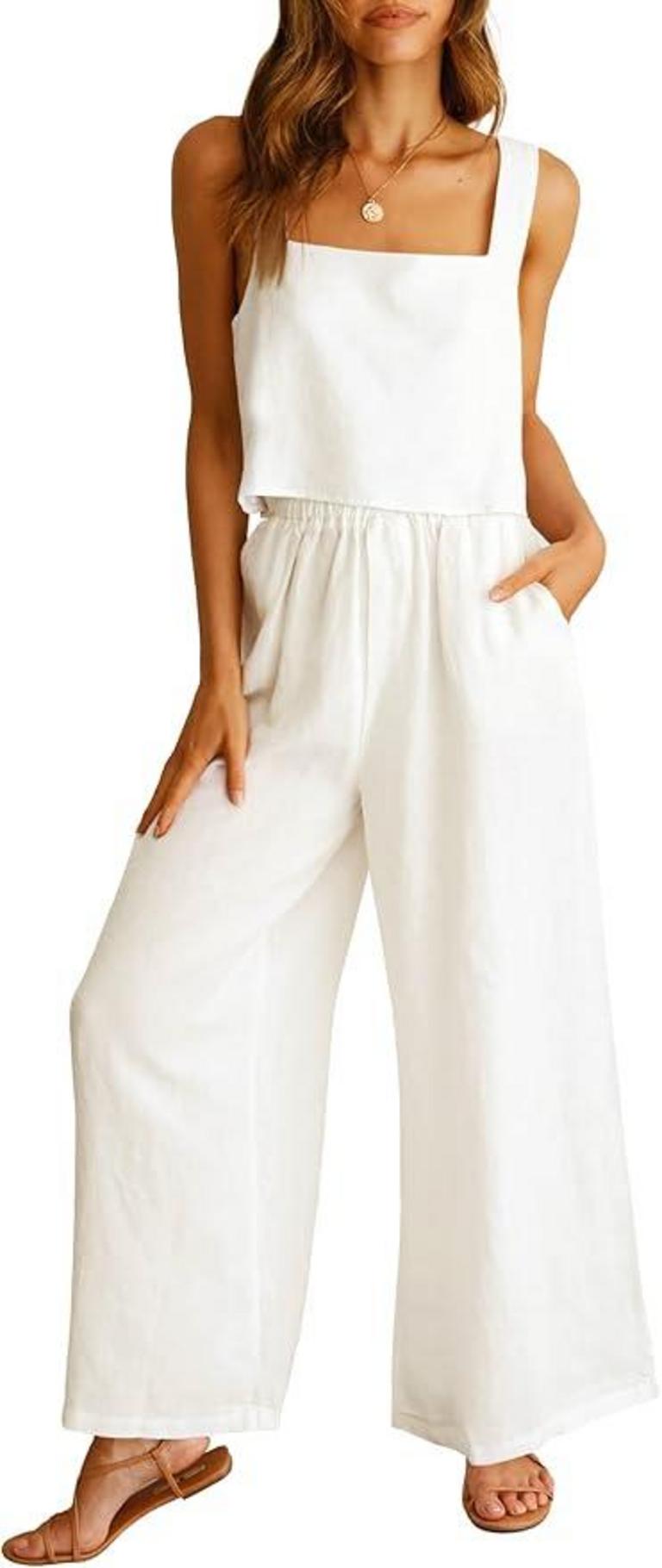 M ANRABESS 2PC JUMPSUIT