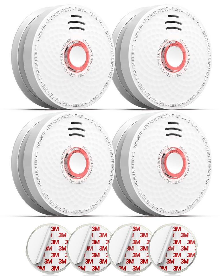 JEMAY SMOKE DETECTOR 4PK