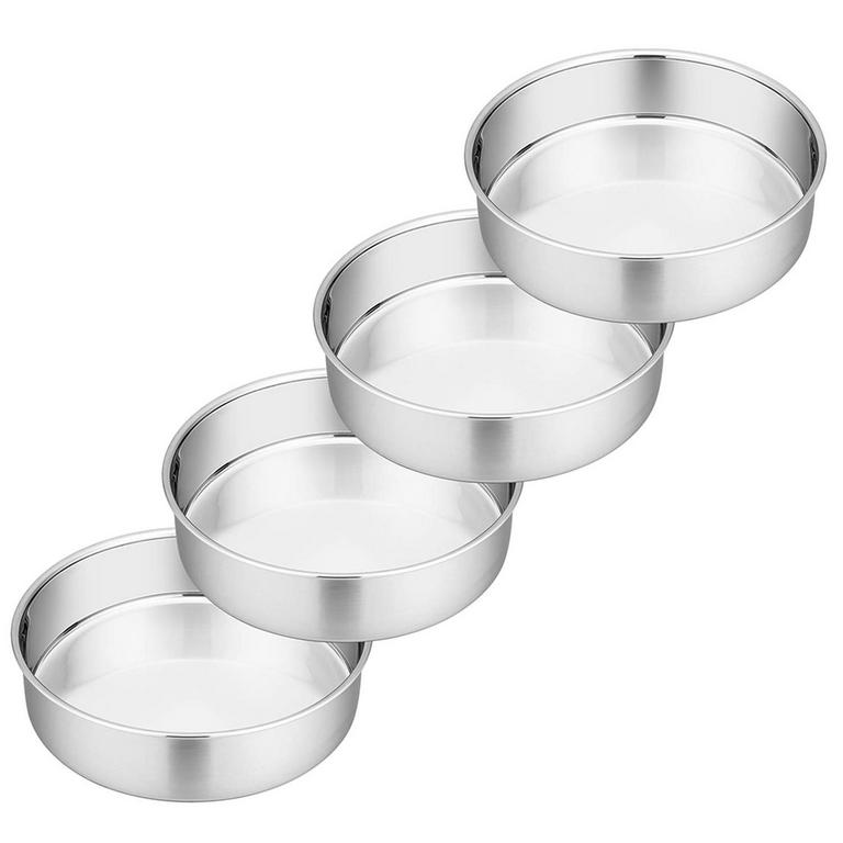 PP CHEF 6IN CAKE PANS 4PK