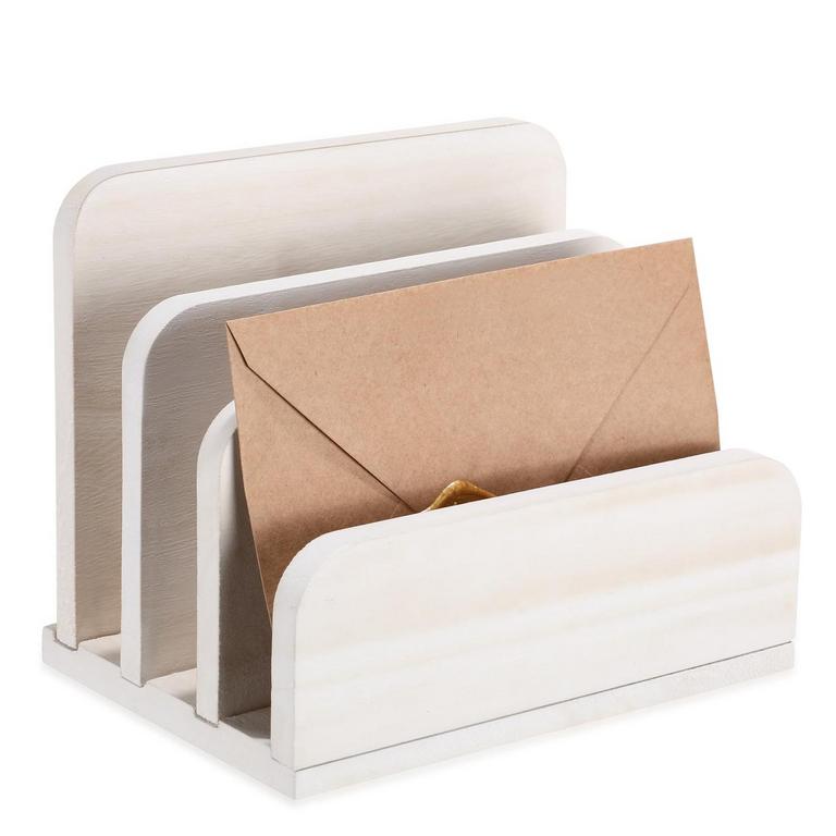BRIWOOODY WOOD MAIL HOLDER