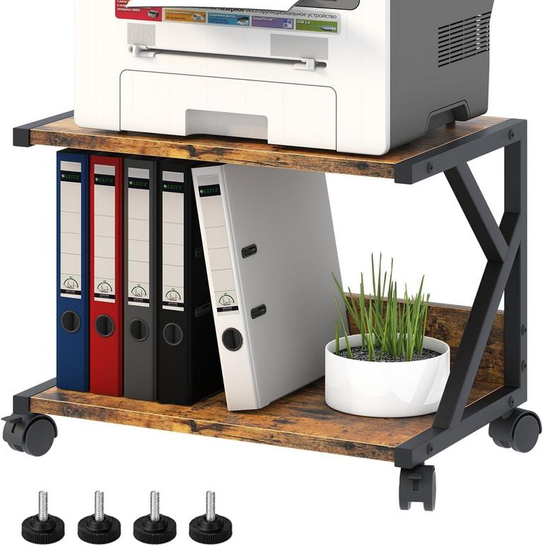 ABOXOO DESKTOP PRINTER STAND