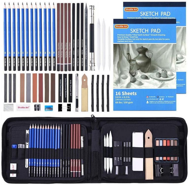 SHUTTLE ART 52PK PENCIL SET