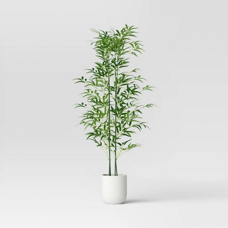 THRESHOLD 55IN FAUX BAMBOO TREE