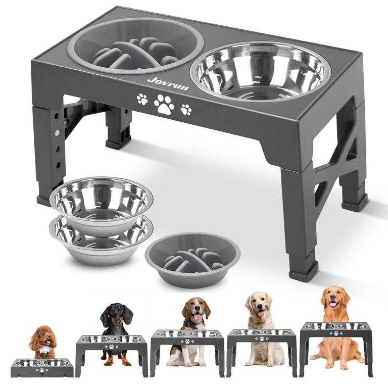 ELEVATED DOG BOWL SET